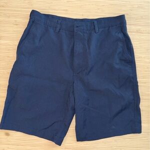 Men's PGA TOUR Classic Navy Cotton Shorts - size 34